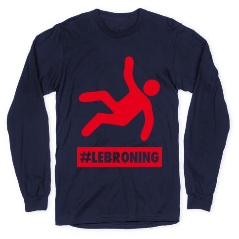 Lebroning (Red) Longsleeve Tee
